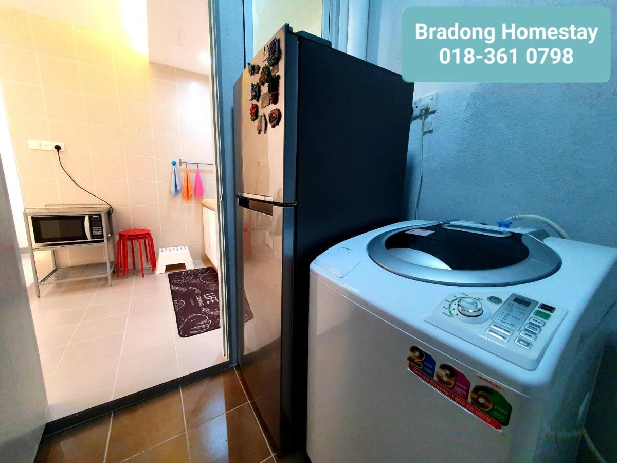 Bradong Homestay - Musllm Only, 3 Queen Bedrooms, Seaview, Infinity Pool, Gym, Near Drawbridge & Ktcc Mall كُوالا تيرينغانو المظهر الخارجي الصورة