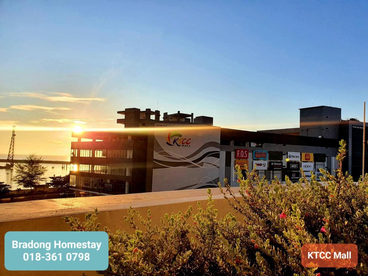 Bradong Homestay - Musllm Only, 3 Queen Bedrooms, Seaview, Infinity Pool, Gym, Near Drawbridge & Ktcc Mall كُوالا تيرينغانو المظهر الخارجي الصورة